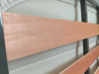 Somier de láminas y colchón