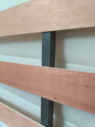 Somier de láminas y colchón