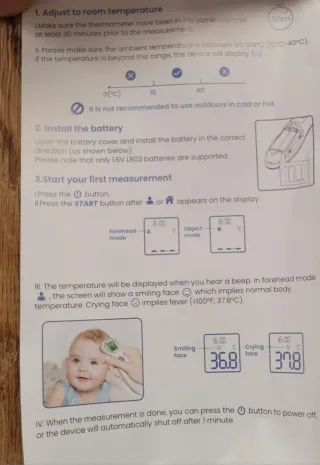 Termometro ad infrarossi fermometer