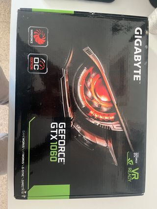 Tarjeta grafica gtx 1060 oc 6gb