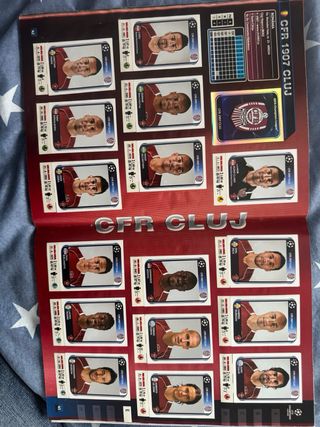 Álbum Champions League 2010-2011- completado 100%