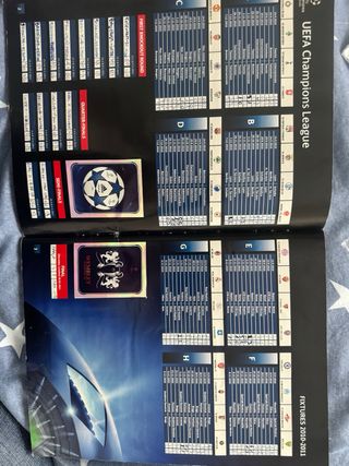 Álbum Champions League 2010-2011- completado 100%