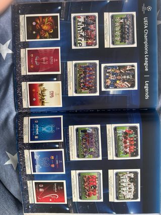 Álbum Champions League 2010-2011- completado 100%