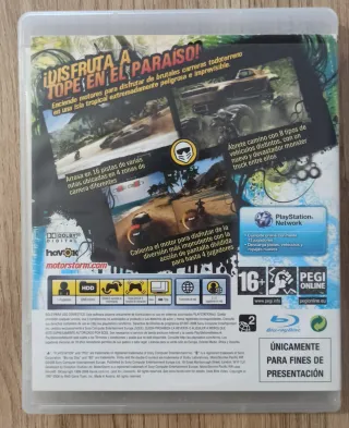 Juegos PS3 Motor Storm y Pacífic Rift