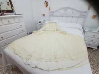 Vestido de novia vintage de 1979