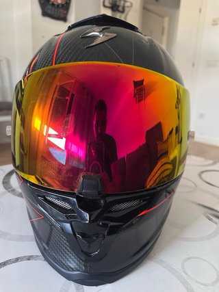 Casco scorpion exo r1 air carbon