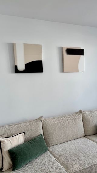 Confezione di 2 quadri moderni su tela