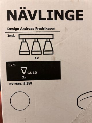 Lampara de techo IKEA