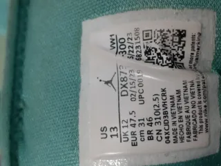 Zapatillas Nike Jordan basket Talla 13