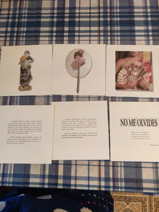 Cartella vintage 'Il linguaggio dei ventagli'