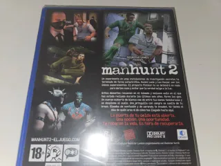 MANHUNT 2 PS2 NUEVO PRECINTADO PAL ESPAÑA ESP