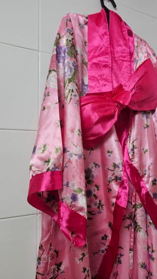 Disfraz kimono japonés japonesa niña talla 10-12
