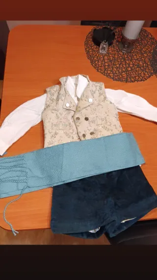 Traje fallero infantil de 1 a 3 años
