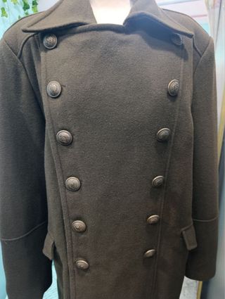 Abrigo marrón mujer