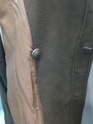 Abrigo marrón mujer