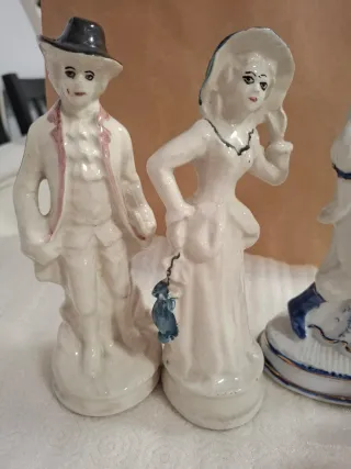 Set figuras porcelana