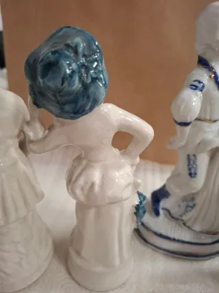 Set figuras porcelana