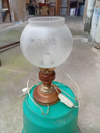 Lampara vintage ,muy antigua