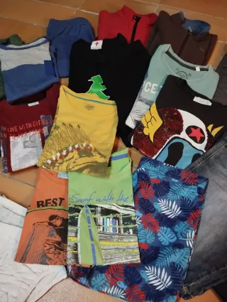 Pack de ropa para niño talla 10 años