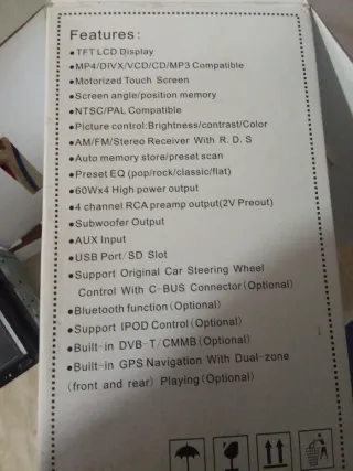 Sistema Car Audio GPS Stargate 7''