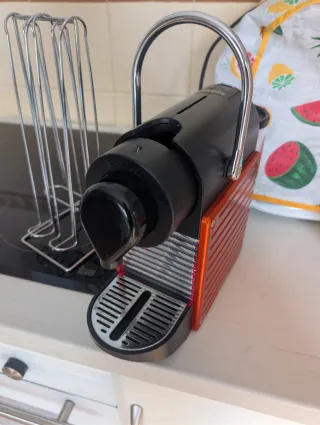 Cafetera Nespresso Pixie Naranja