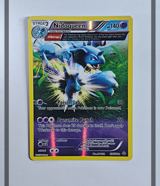 Nidoqueen 69/160 PRC Reverse Holo Pokemon ENG-NM
