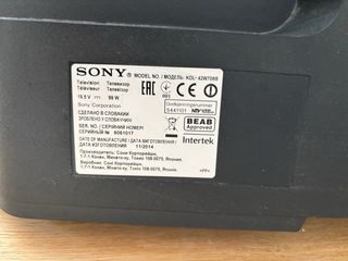 Televisor Sony Bravia 42 pulgadas