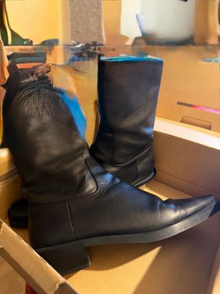 Botin de piel zara nuevo