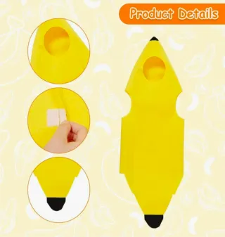 Disfraz de plátano + Hinchable platano