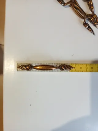 6 Maniglie per mobili antichi oro valenza