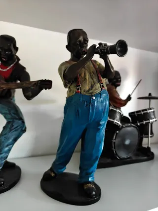 Conjunto Estatuas Grupo Jazz