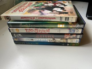 Lote DvDs Disney