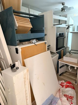 muebles de cocina Ikea desmontados