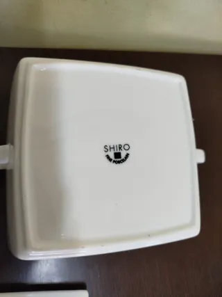 Sopera de porcelana Shiro