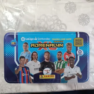 Vendo cromos de Adrenalyn XL 2 caja metalica.