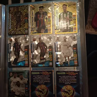 Vendo cromos de Adrenalyn XL 2 caja metalica.