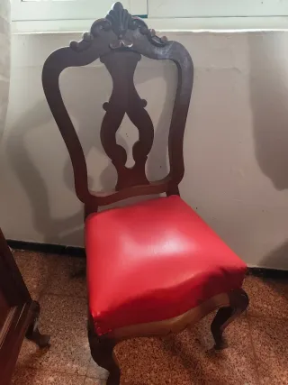 Mesa de comedor y 6 sillas