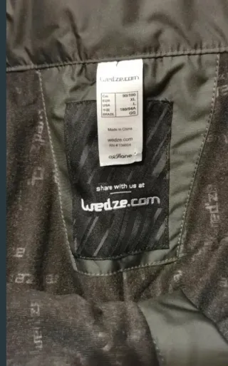 PANTALÓN DE ESQUÍ/ SNOW TALLA XL marcaWEDZE