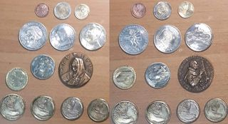 Monete, Medaglie E Gettoni Vari (234 PZ)