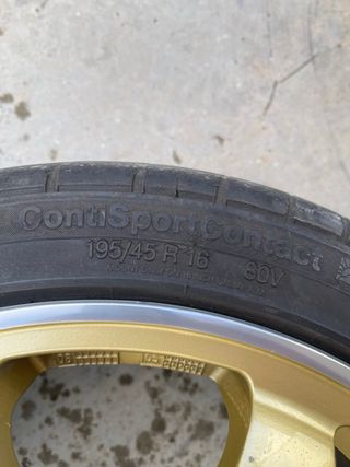 Llantas speedline grupo A 16 pulgadas