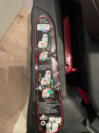 Silla coche niño,esta muy bien cuidada.