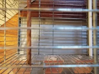 Jaula de cría pajaros metal