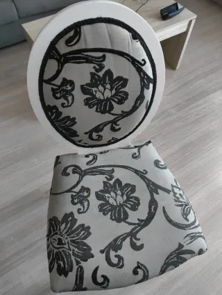 4 sillas estilo barroco para restaurar