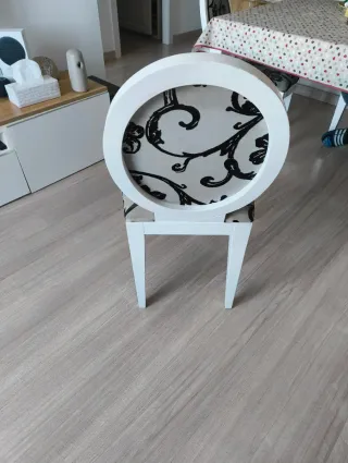 4 sillas estilo barroco para restaurar