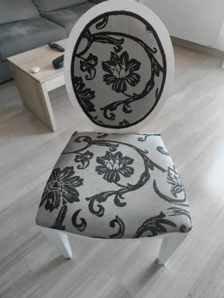 4 sillas estilo barroco para restaurar