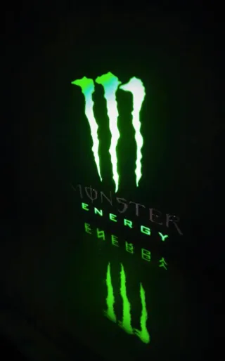 Lampada Led Monster Energy