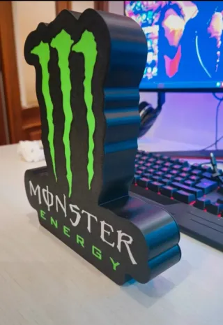Lampada Led Monster Energy