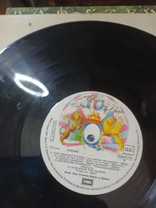 Lp vinilo de Queen ANight At The Opera
