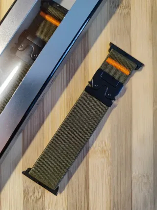 Cinturino nylon elastico per Apple watch ultra 3-2