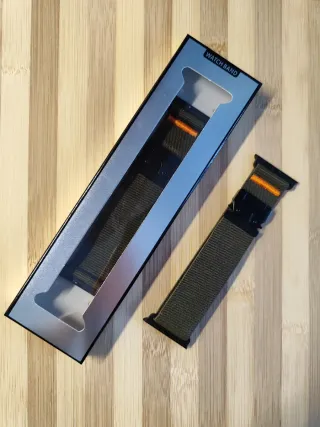 Cinturino nylon elastico per Apple watch ultra 3-2